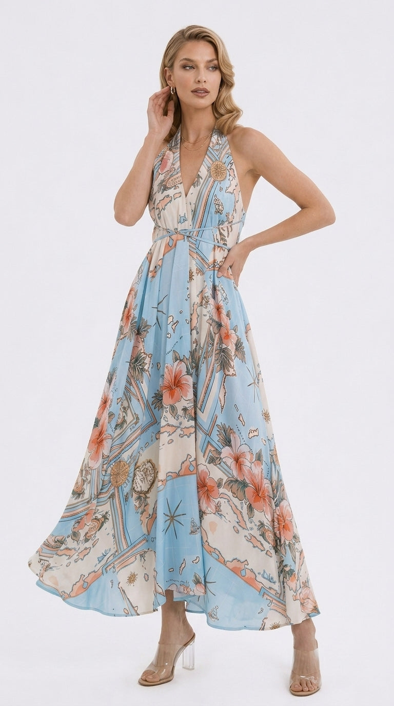 Les Îles Caraïbes Infinity Dress