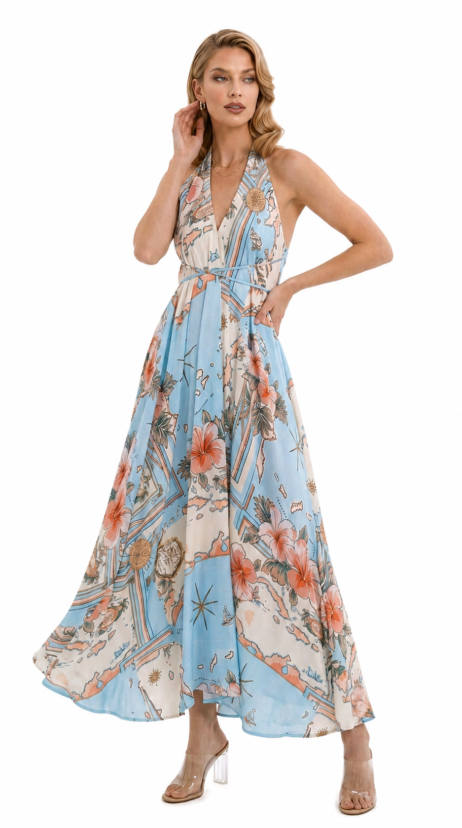 Les Îles Caraïbes Infinity Dress