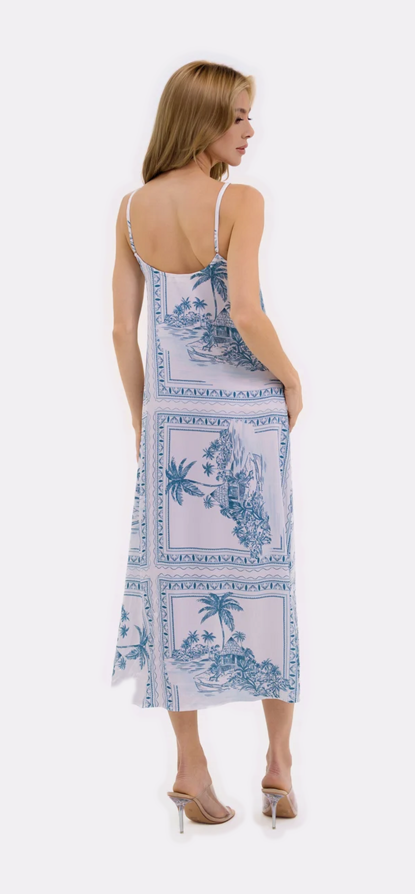 Bungalow Blue Long Chemise