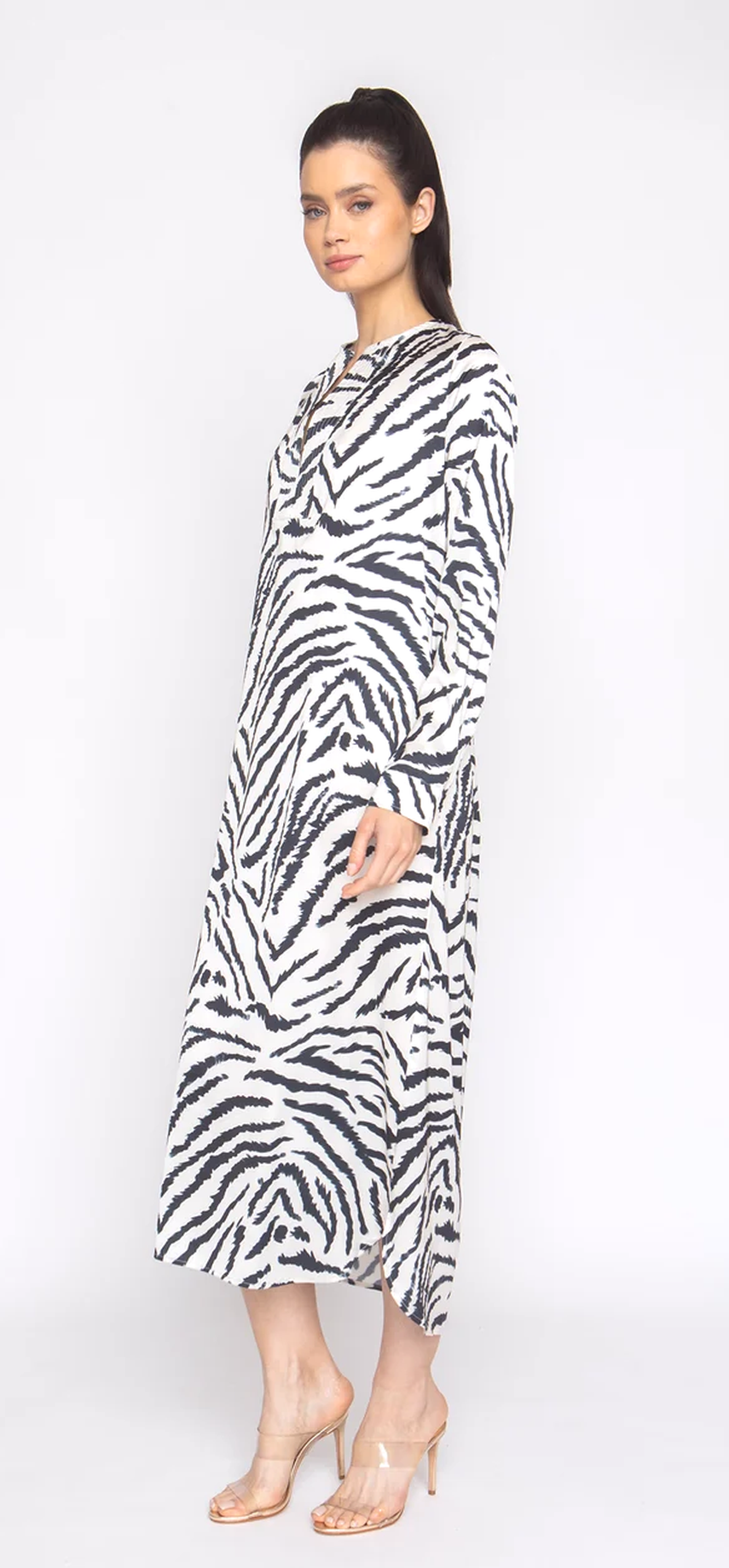 Madagascar Long Sleeve Tunic Dress