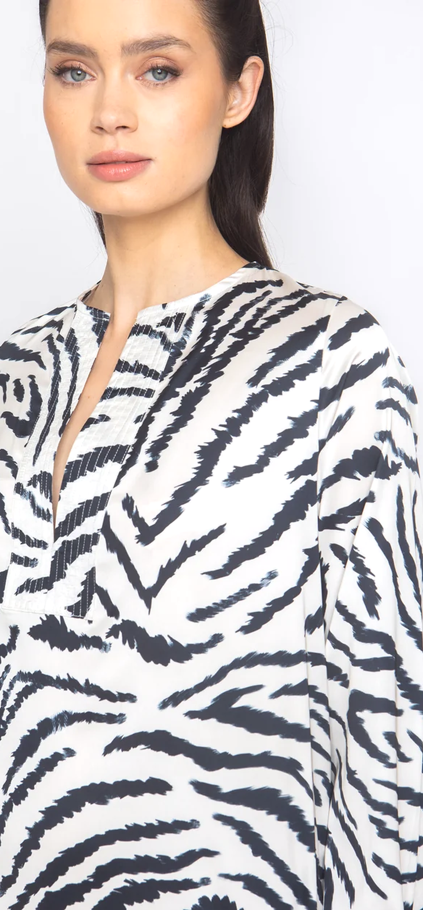 Madagascar Long Sleeve Tunic Dress