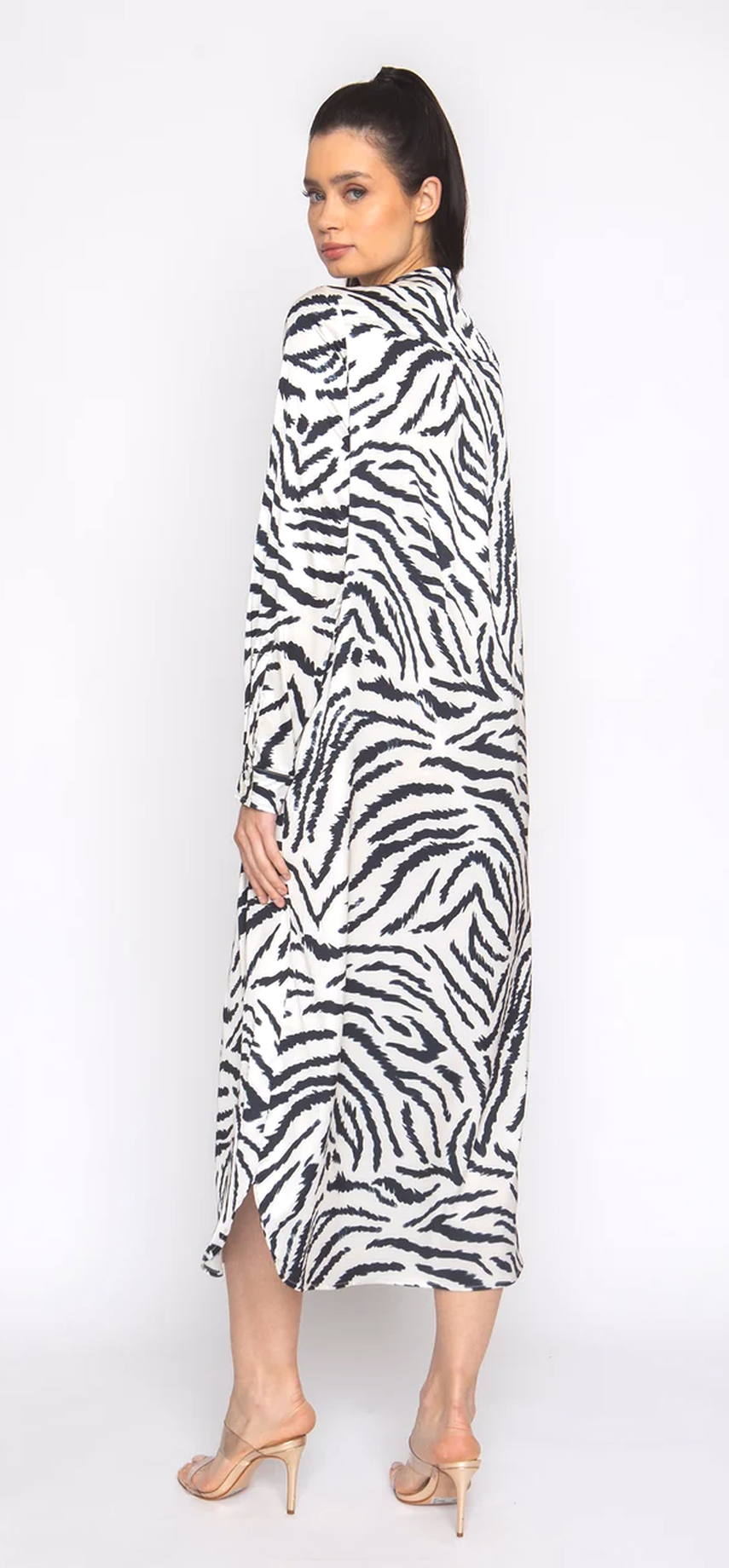 Madagascar Long Sleeve Tunic Dress