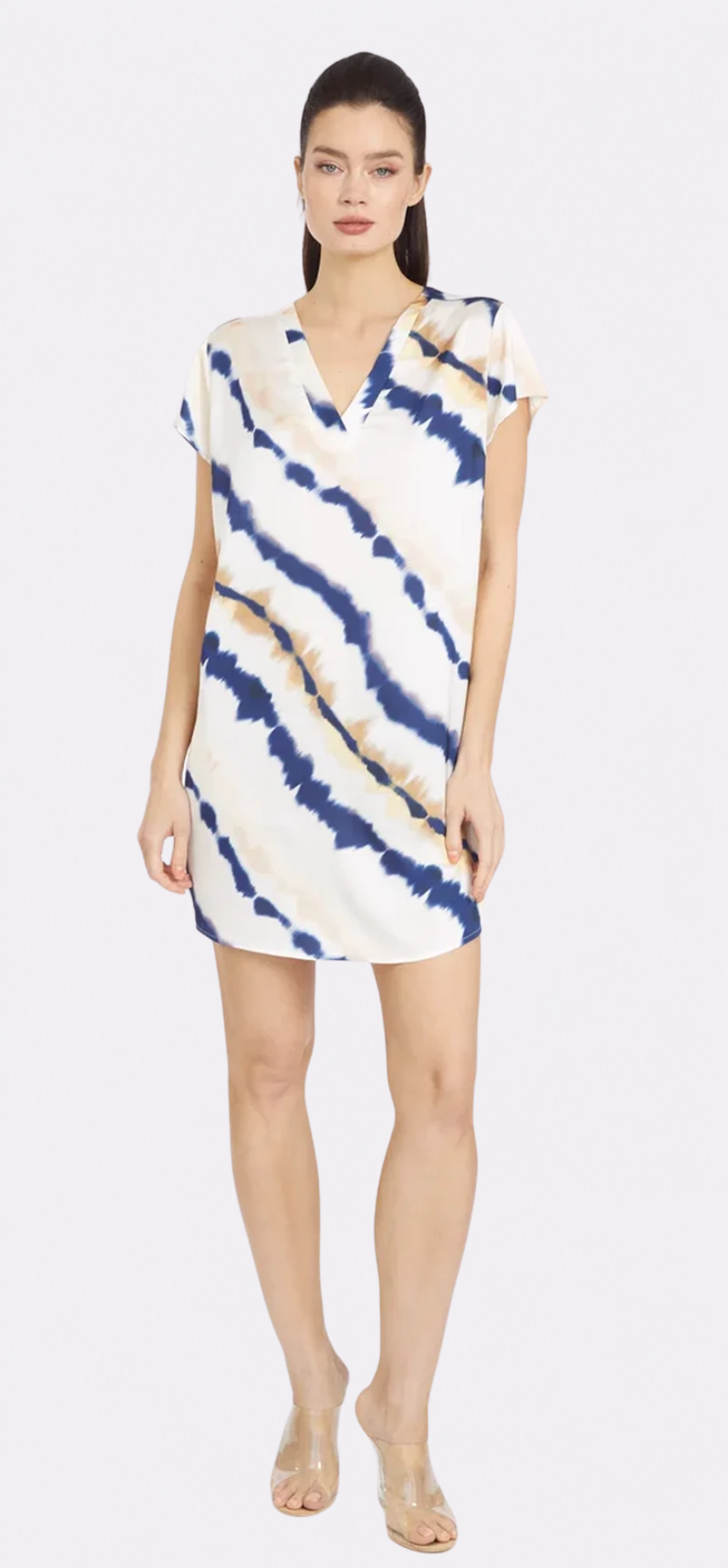 Mai Tai Short Sleeve V Neck Dress