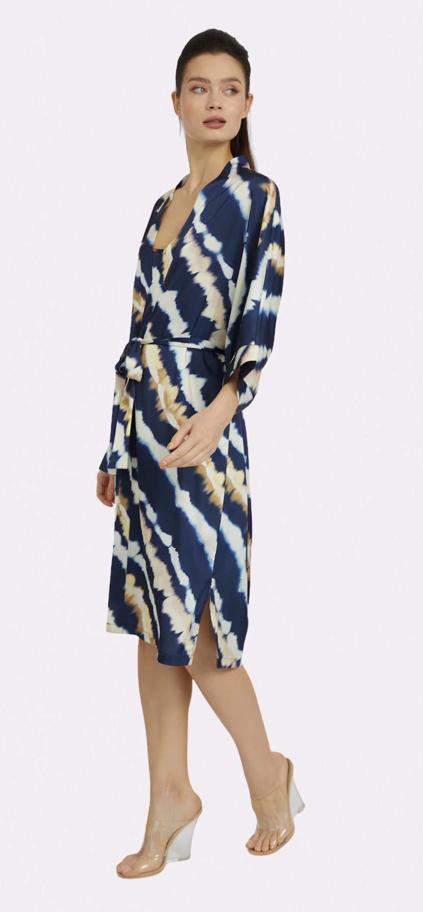 Mai Tai Moon Silky Kimono