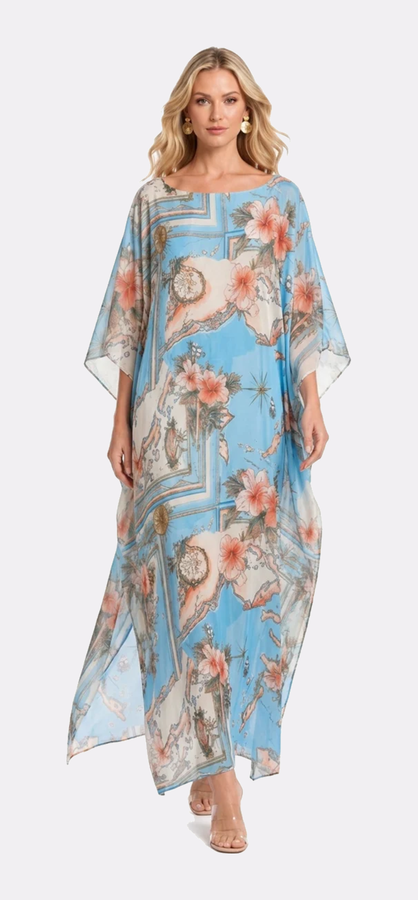 Les Îles Caraïbes Three-in-One Maxi Dress