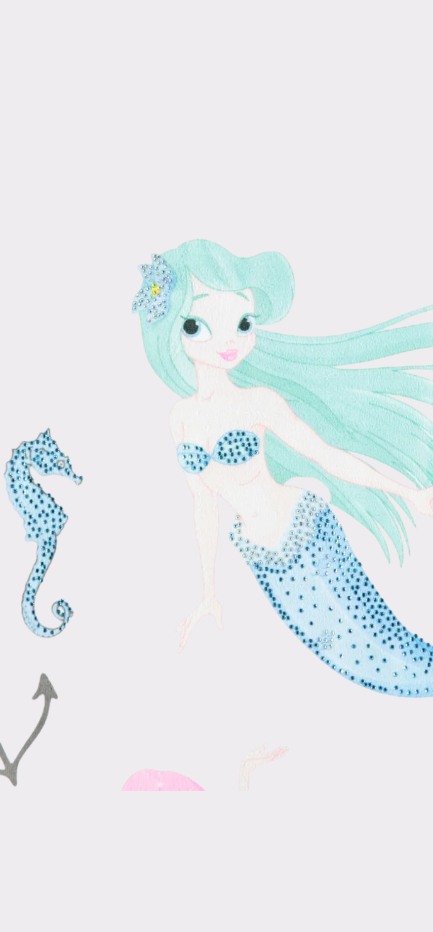 Mermaid Dreams Kids Robe | Luxury Girls Bathrobe | Wrap-Up by VP