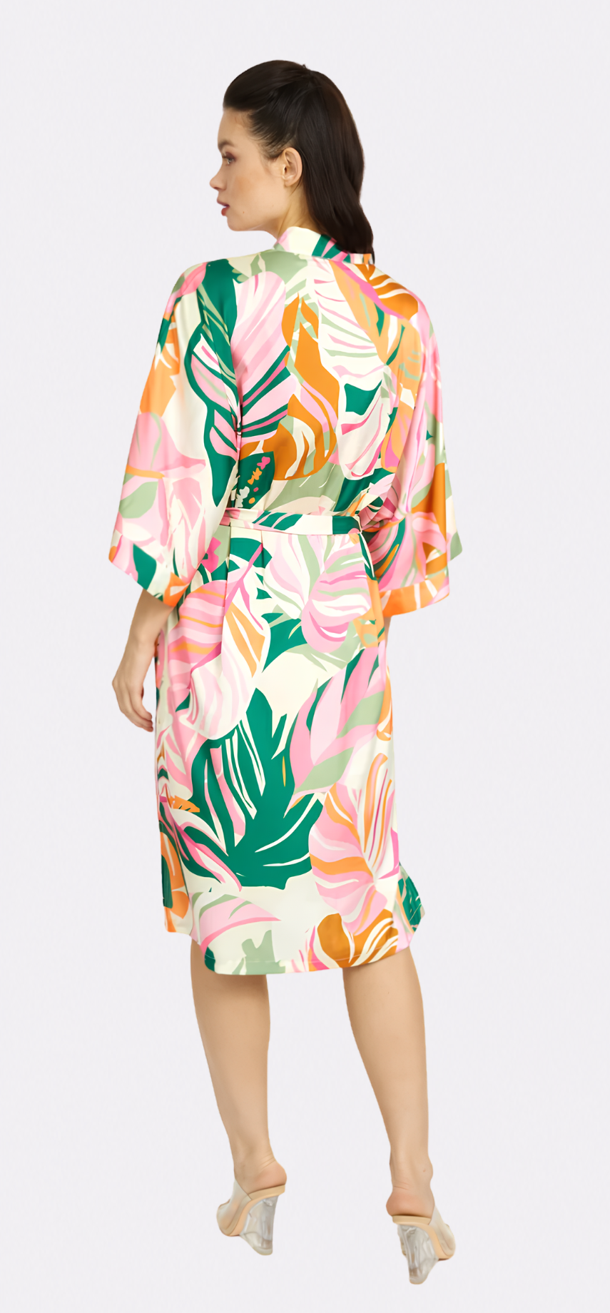 Miami Vibes Silky Kimono