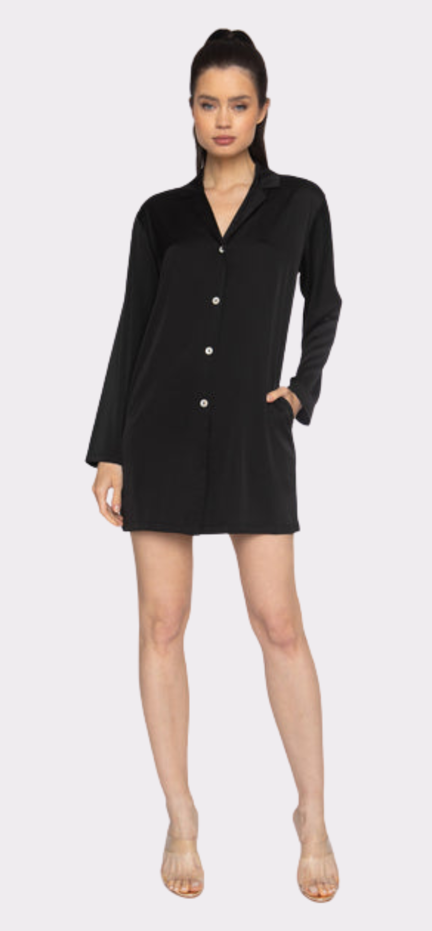 Noir Boyfriend Shirt