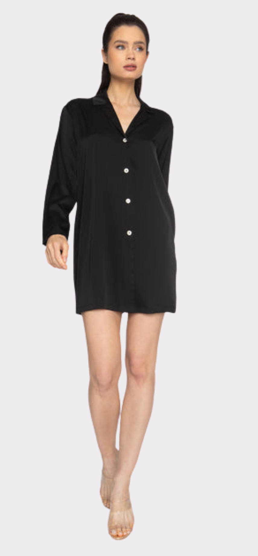 Noir Boyfriend Shirt