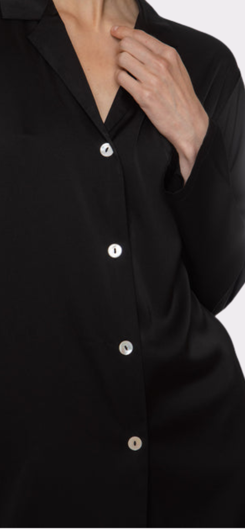 Noir Boyfriend Shirt