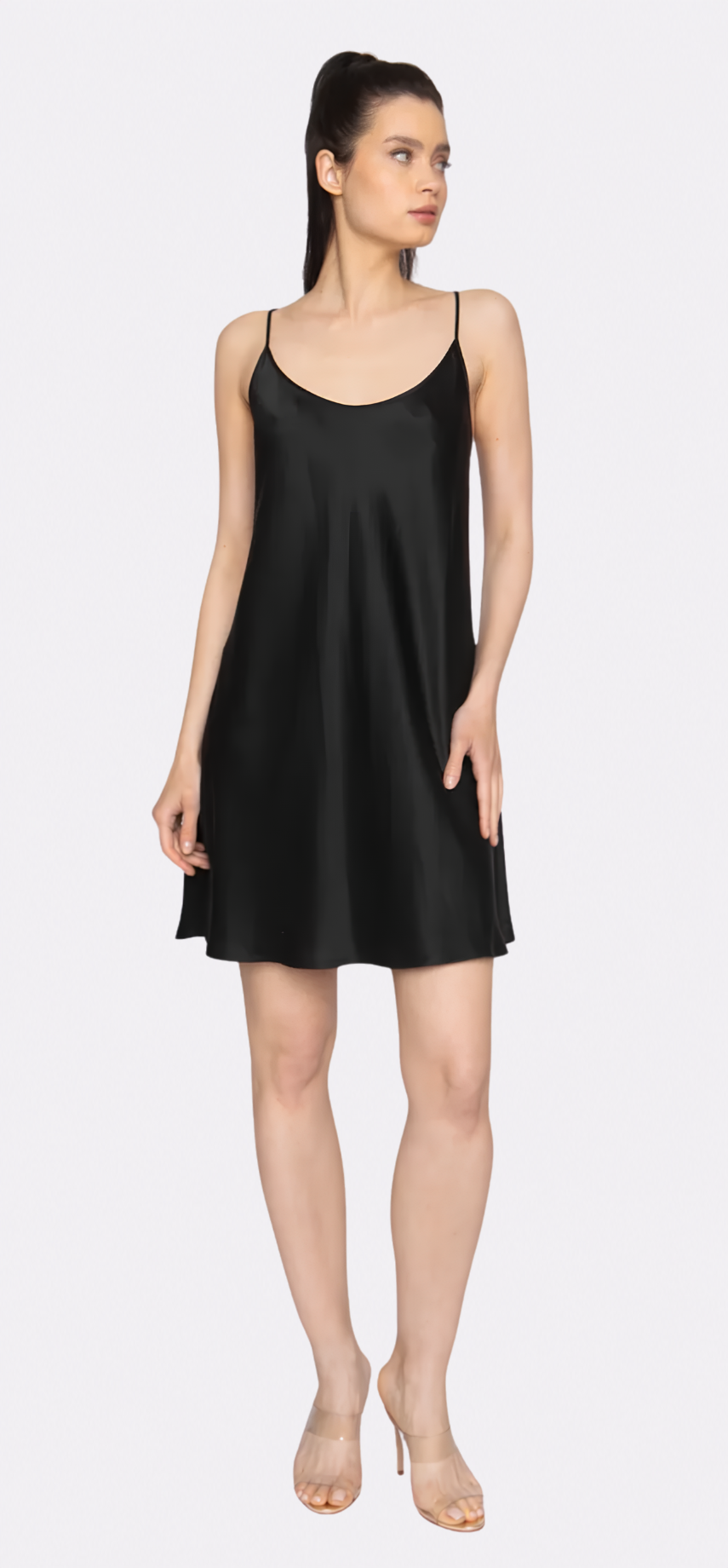 Noir Short Chemise