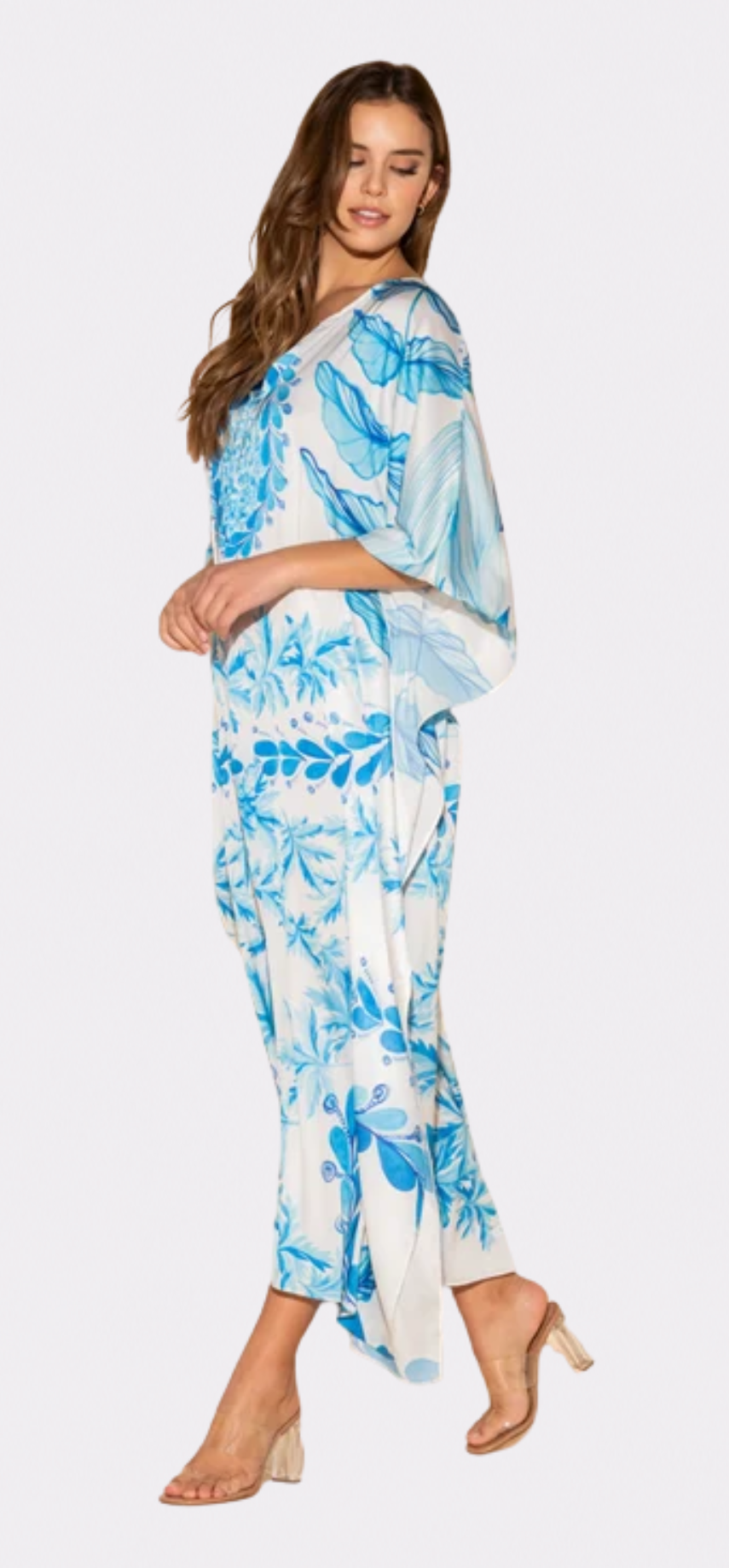 Oceana Blue Long Caftan