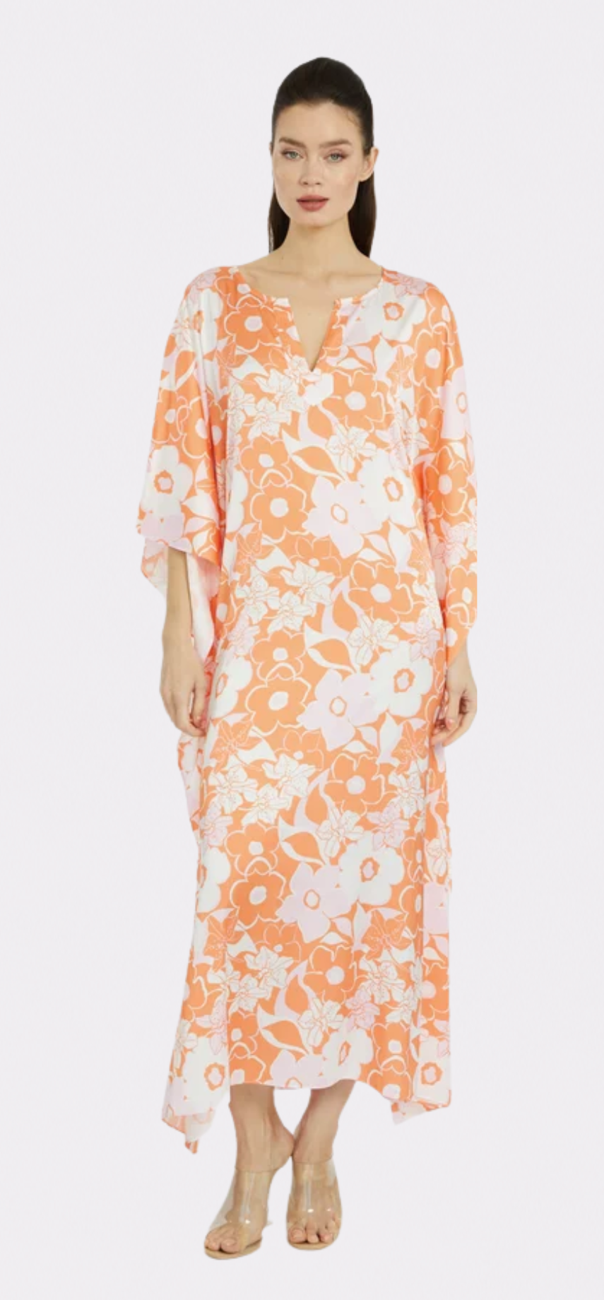 Orange Crush Long Caftan