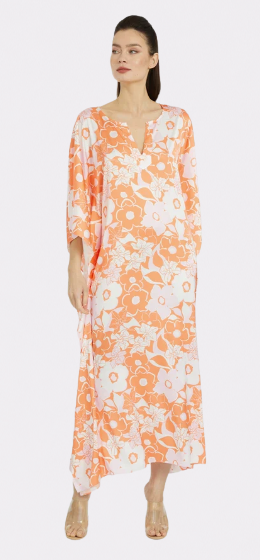 Orange Crush Long Caftan