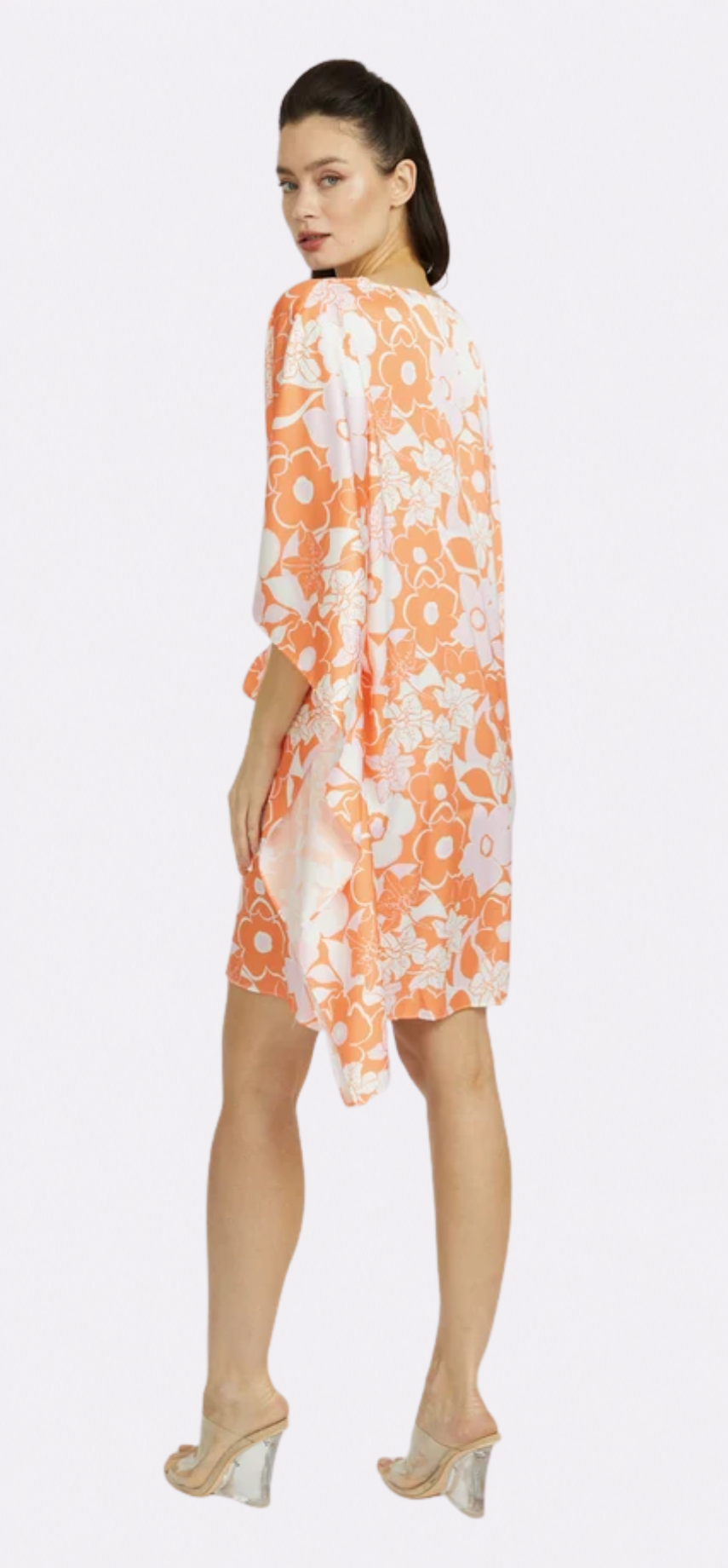 Orange Crush Short Caftan