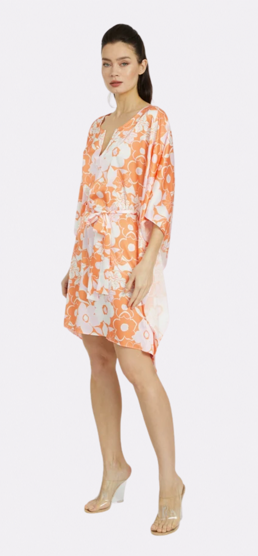 Orange Crush Short Caftan