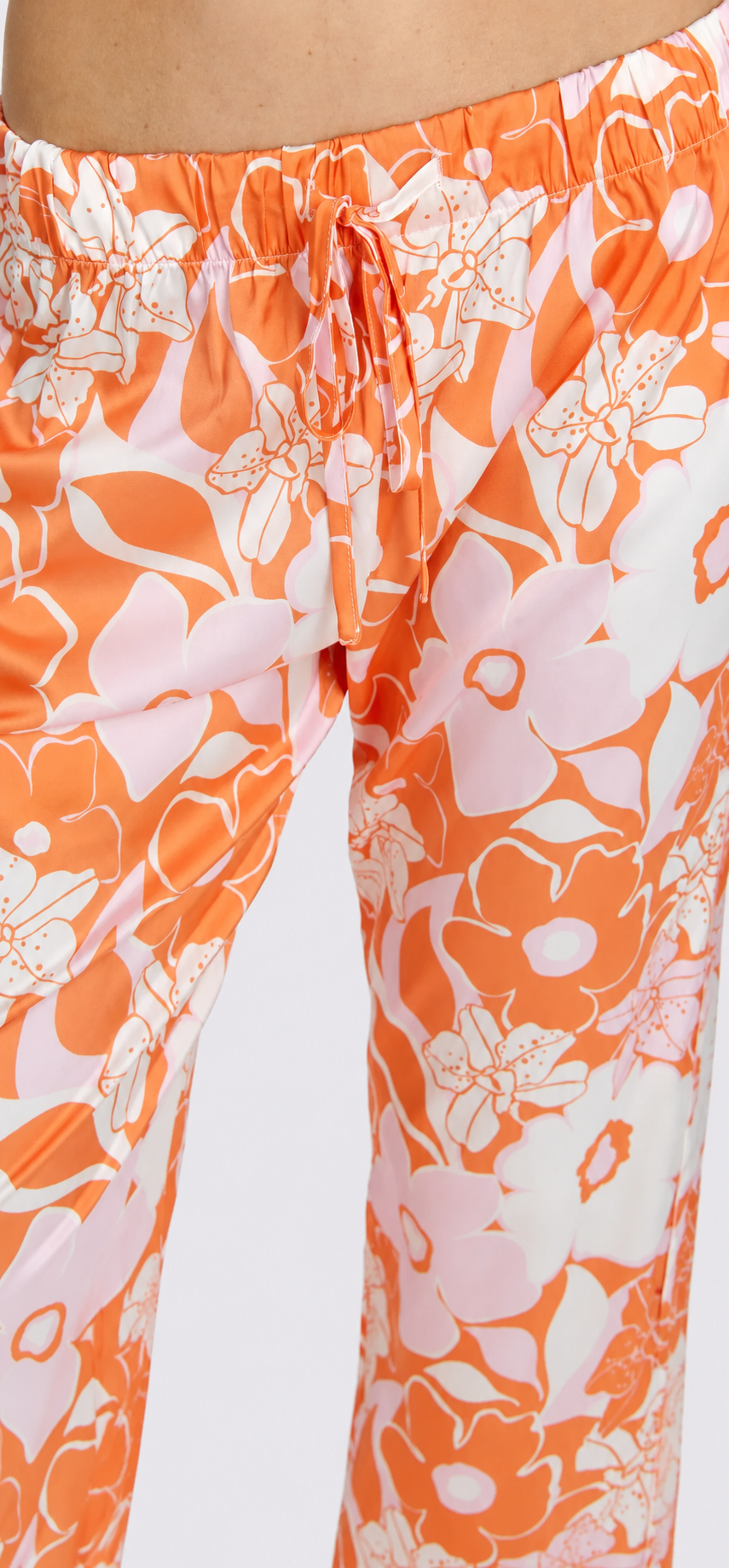 Orange Crush Short Sleeve & Pant PJ Set