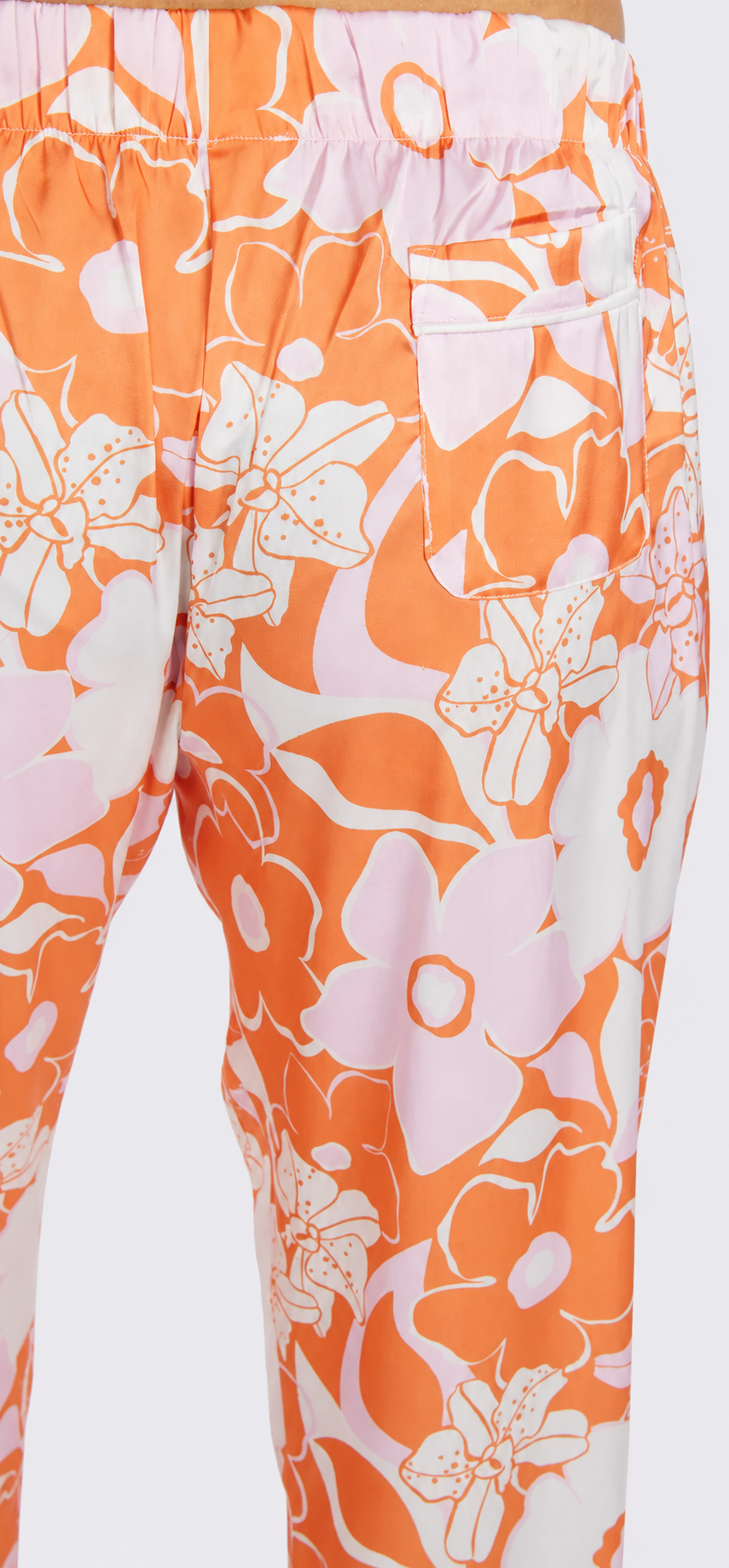 Orange Crush Short Sleeve & Pant PJ Set