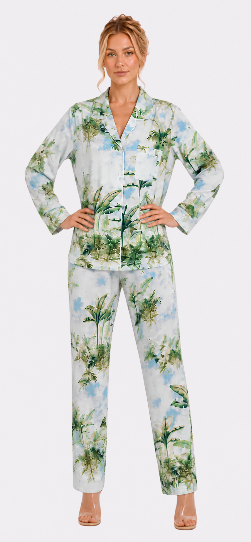 Palermo Long Pajama Set