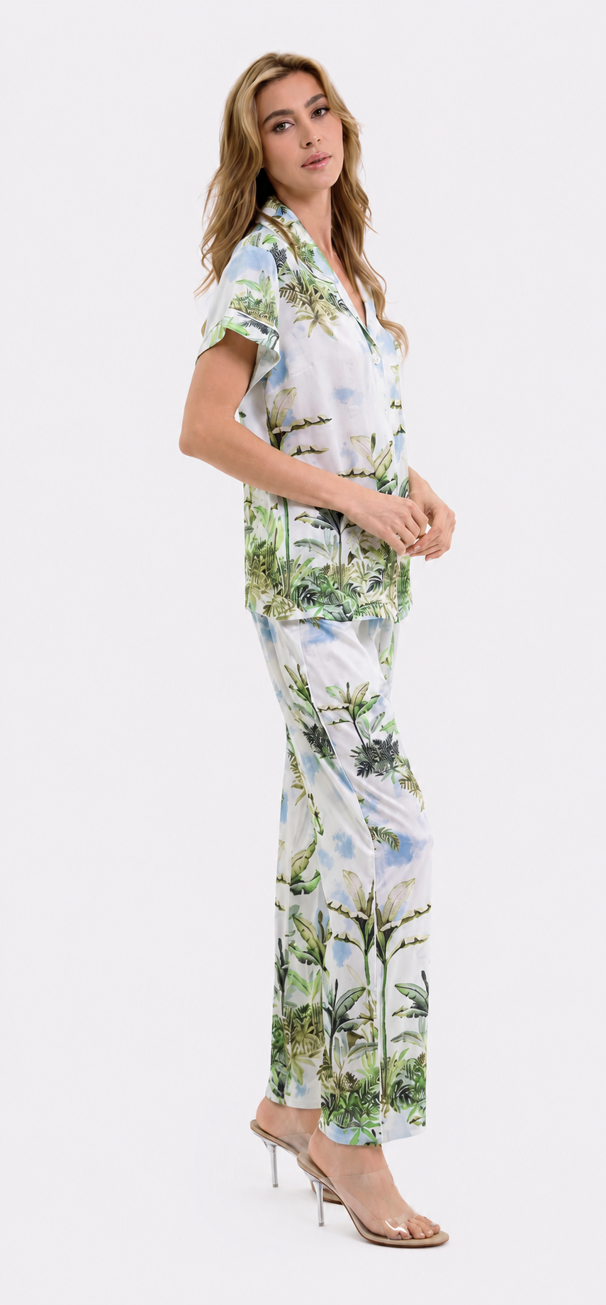 Palermo Short Sleeve with Long Pant Set