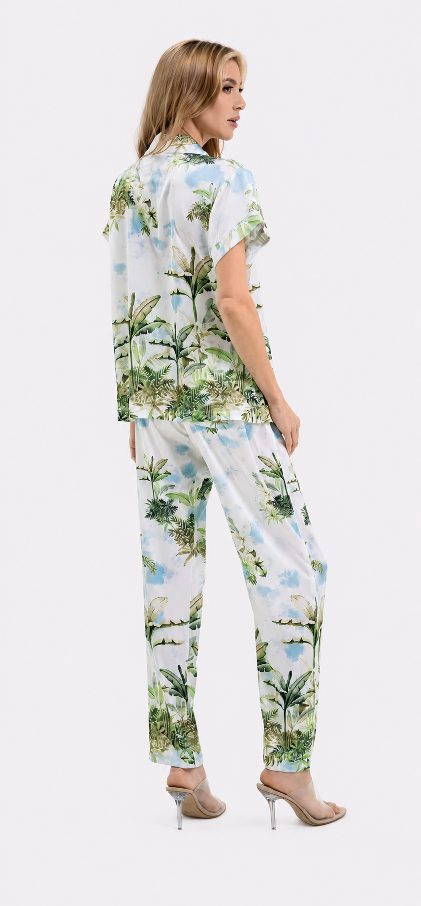 Palermo Short Sleeve with Long Pant Set
