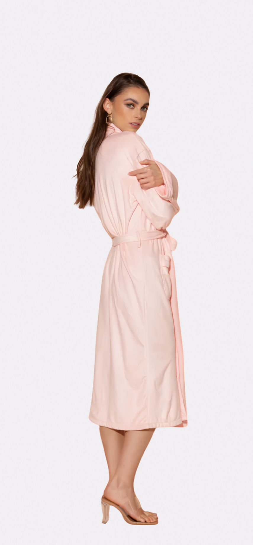Pink Long Robe