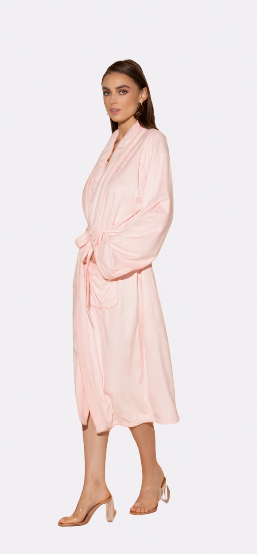 Pink Long Robe