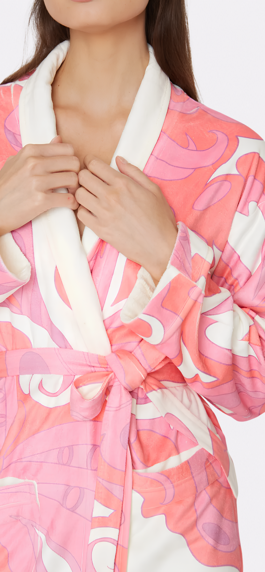 Pink Martini Short Robe