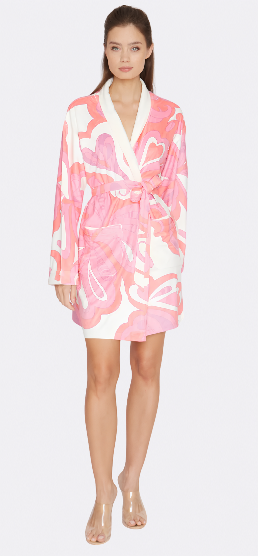 Pink Martini Short Robe