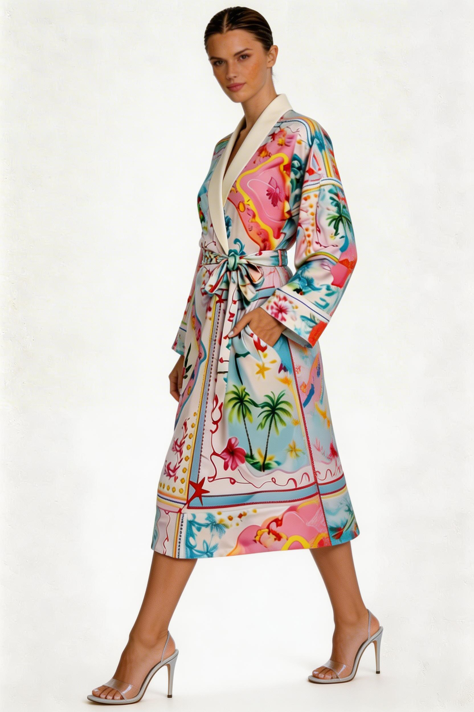Portofino Long Robe | Luxury Resort Robe