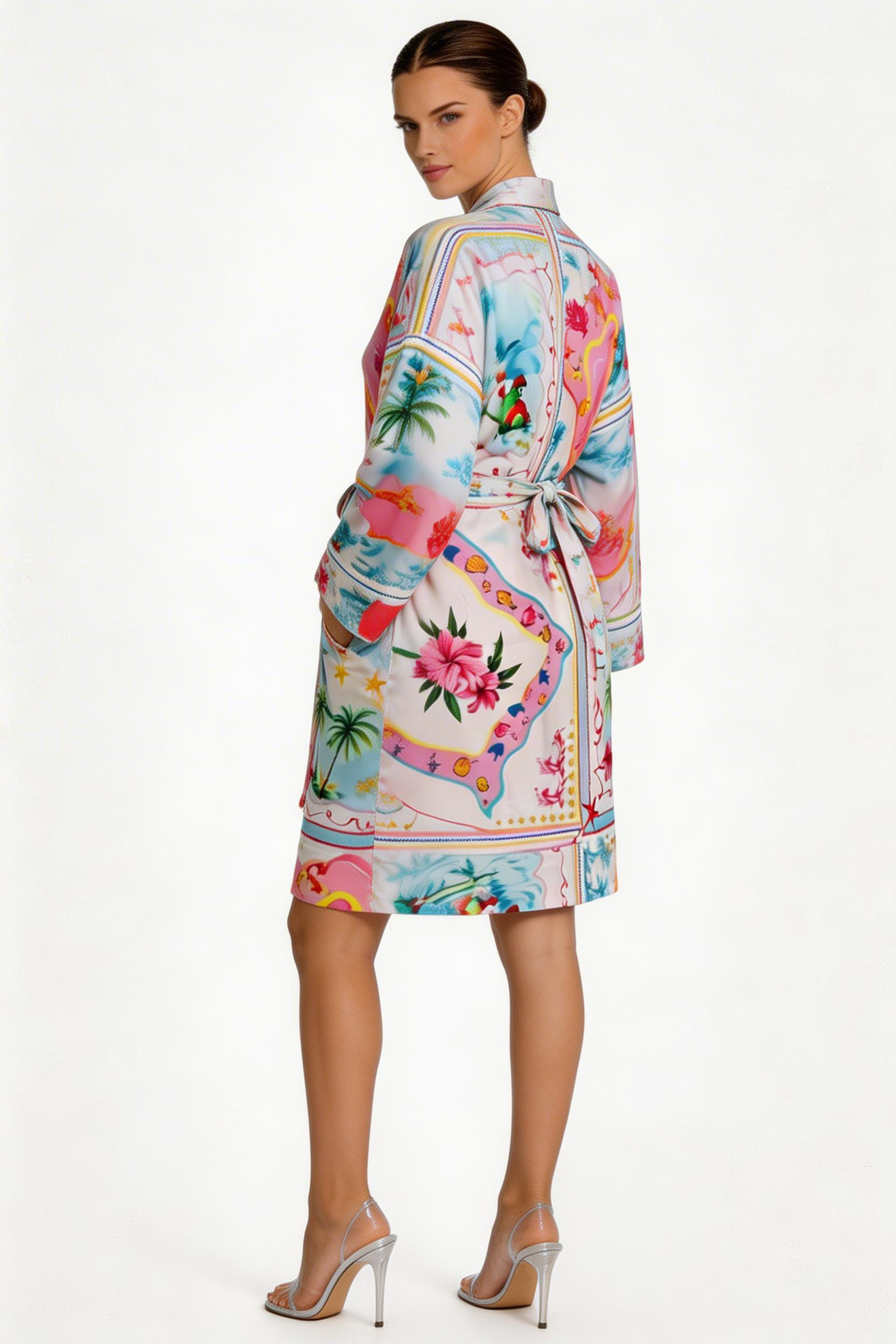 Portofino Short Robe | Luxury Resort Robe