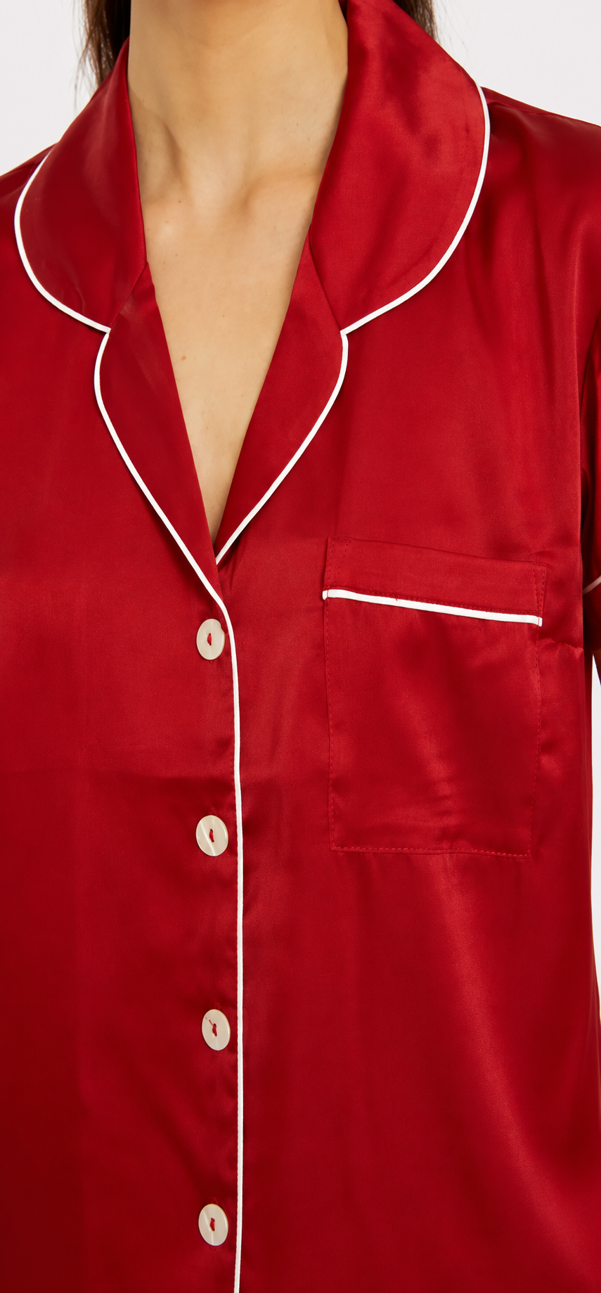 Red Short PJ Set