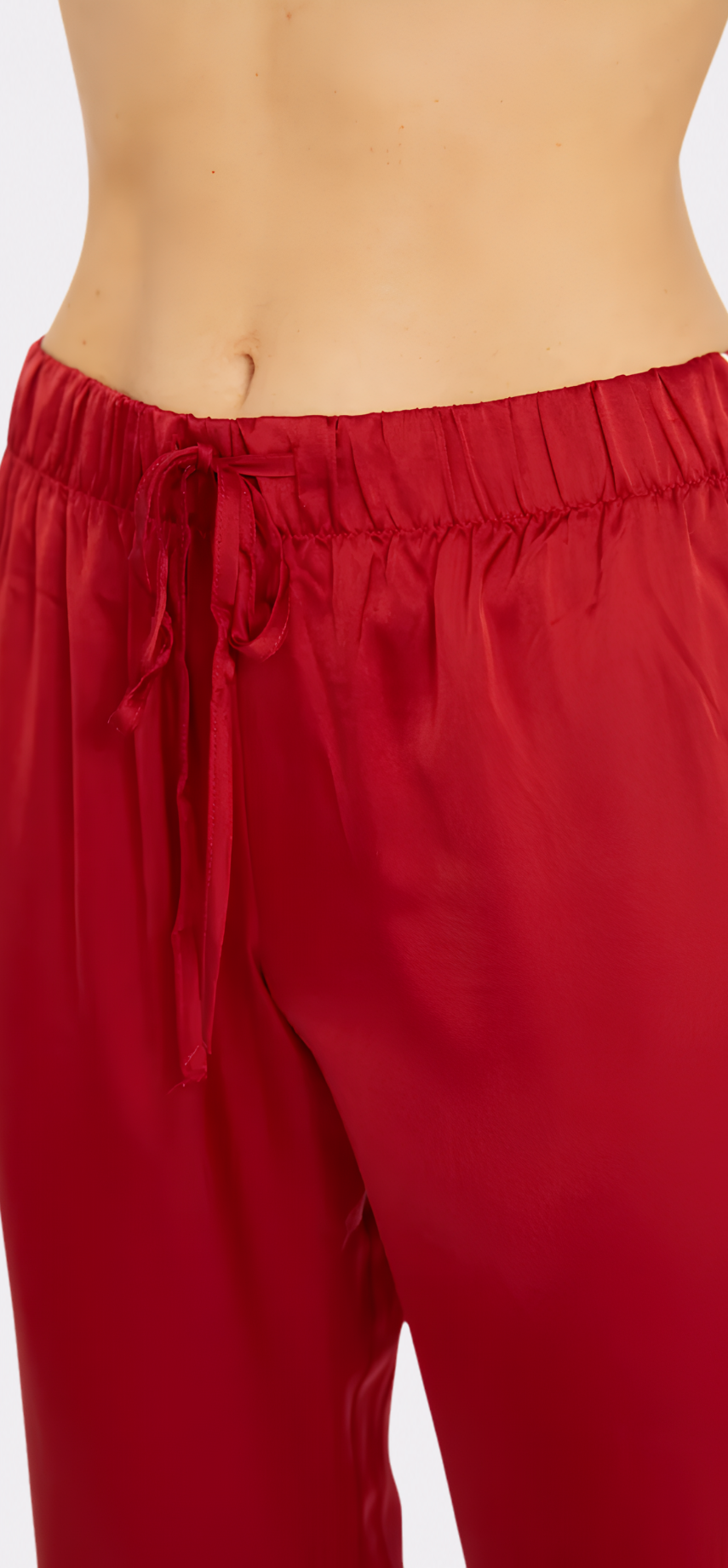 Red Long PJ Set