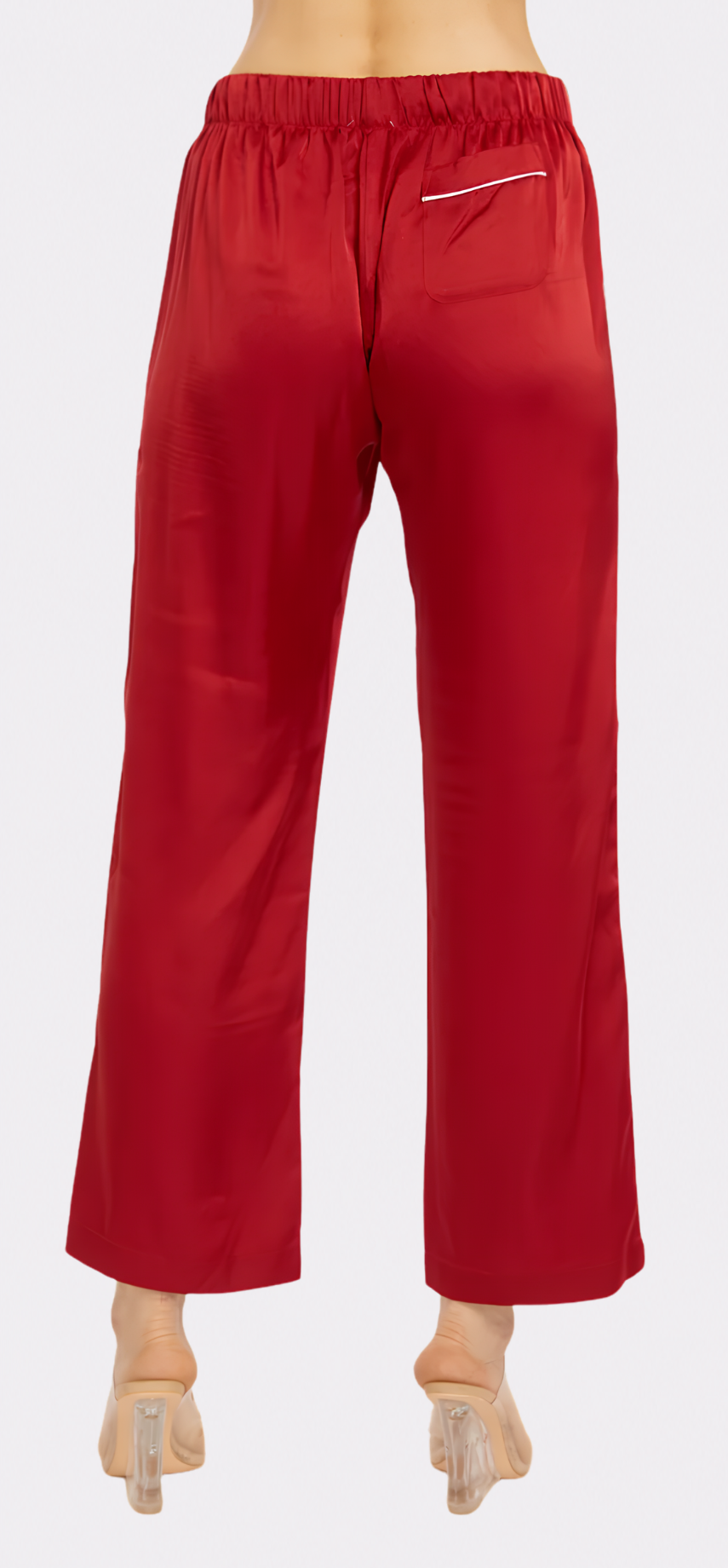 Red Long PJ Set