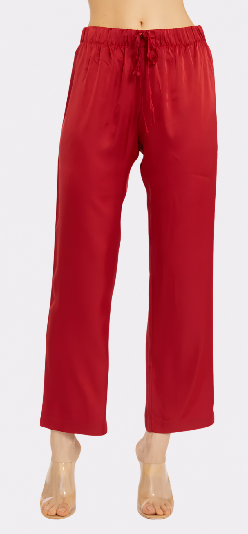 Red Long PJ Set