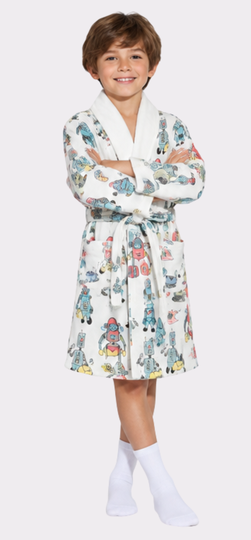 Robot - Attacked Kids Robe