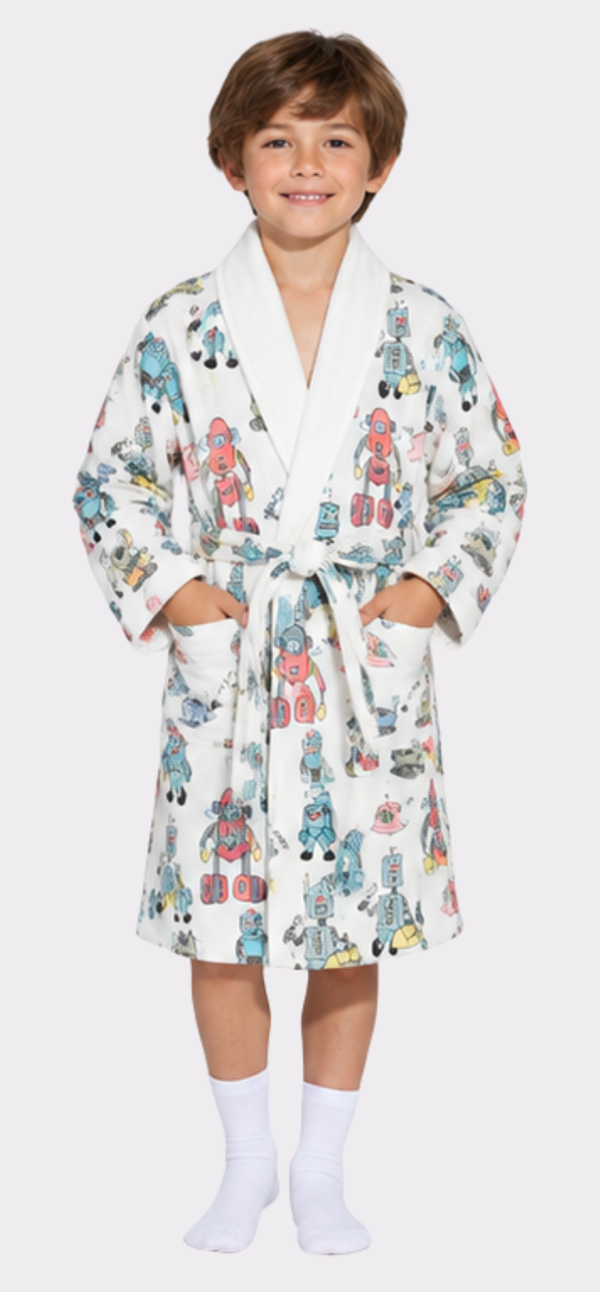Robot - Attacked Kids Robe