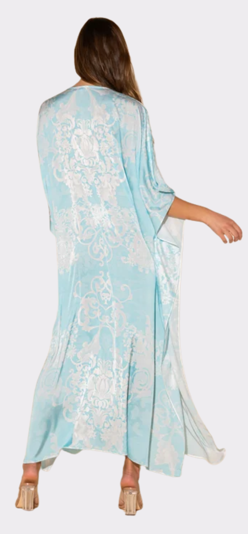 Romantique Blue Long Caftan