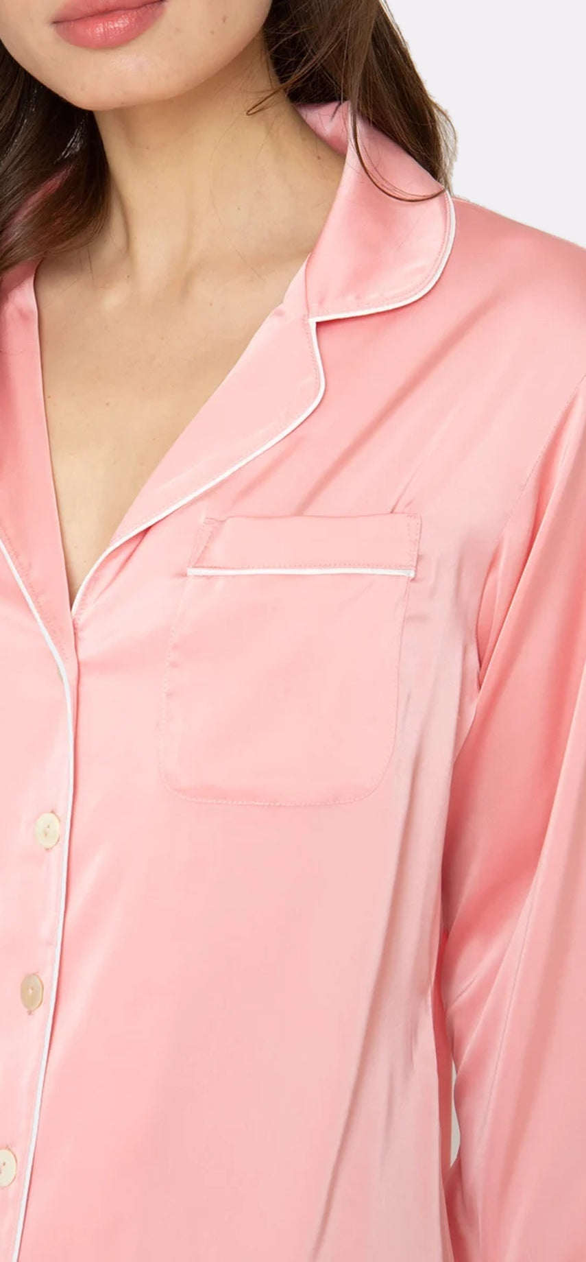 Rose Long PJ Set
