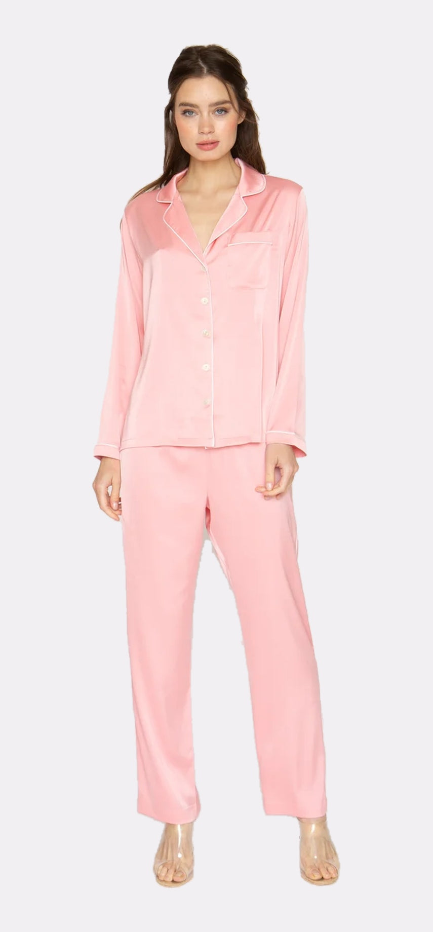 Rose Long PJ Set