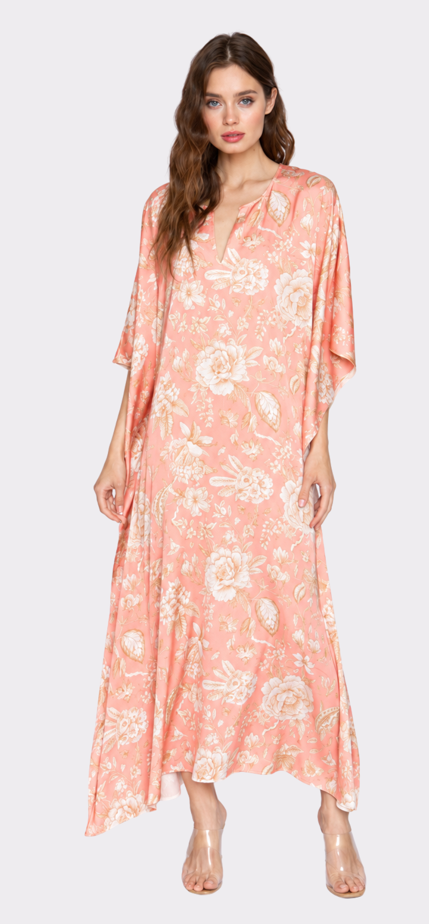 Sandy Rose Long Caftan