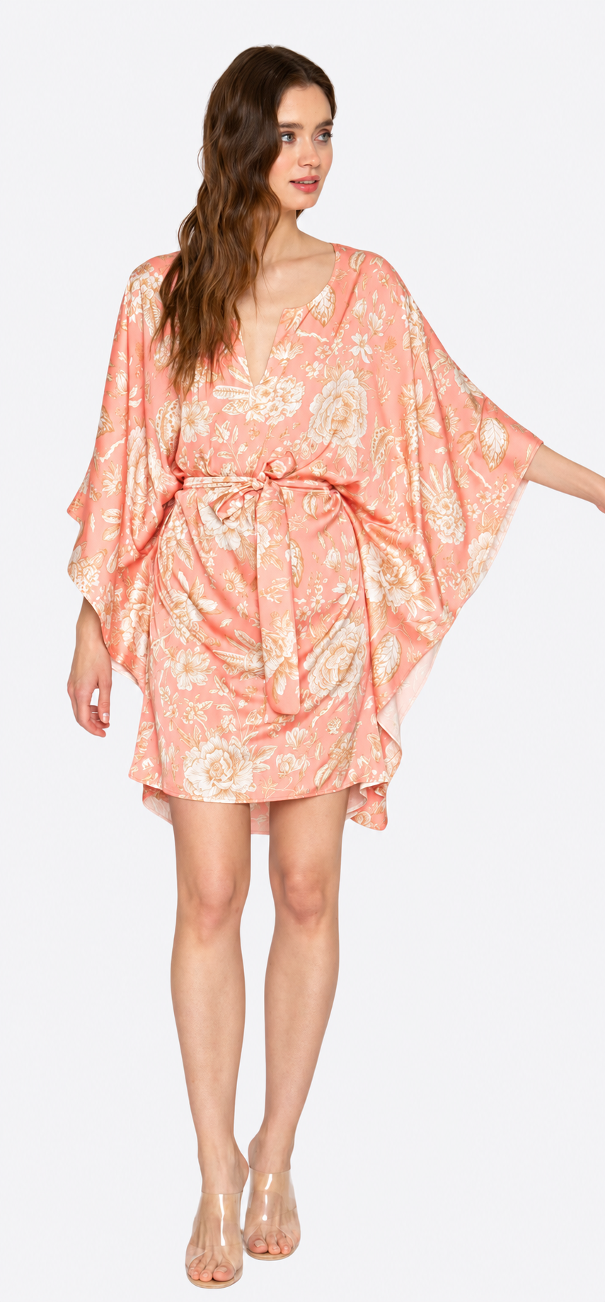 Sandy Rose Short Caftan