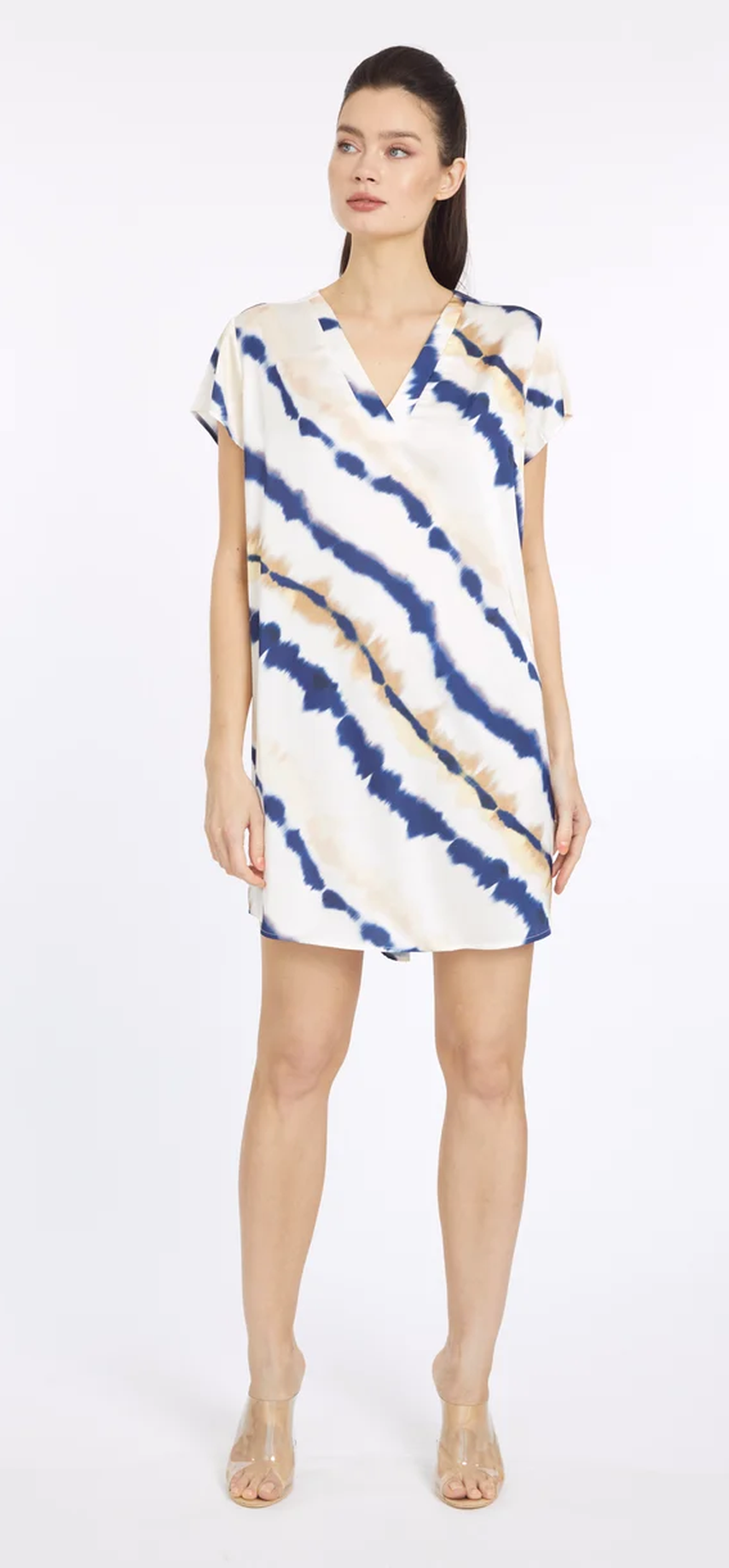 Mai Tai Short Sleeve V Neck Dress