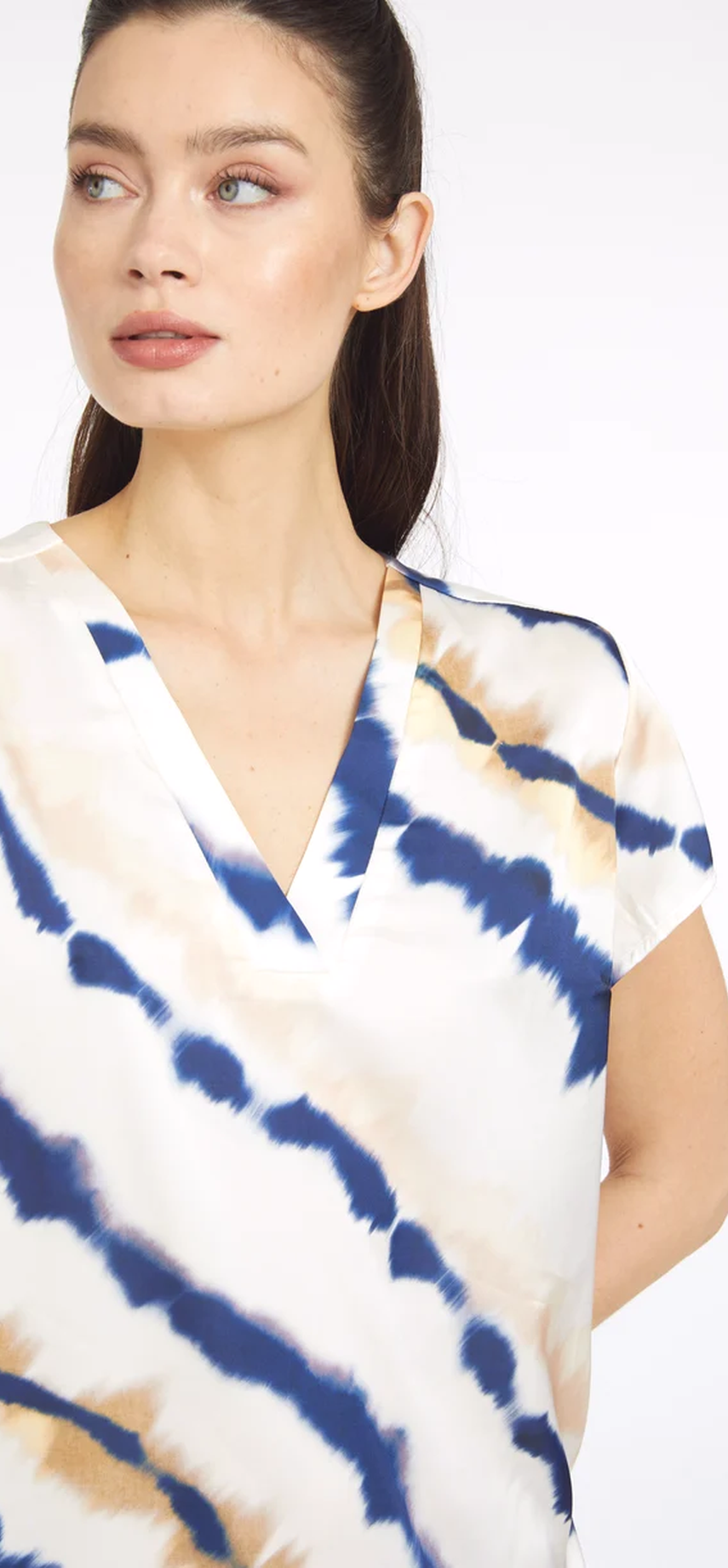 Mai Tai Short Sleeve V Neck Dress