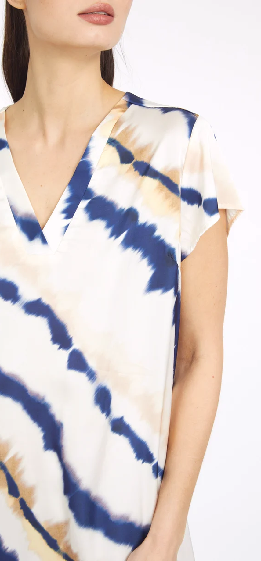 Mai Tai Short Sleeve V Neck Dress