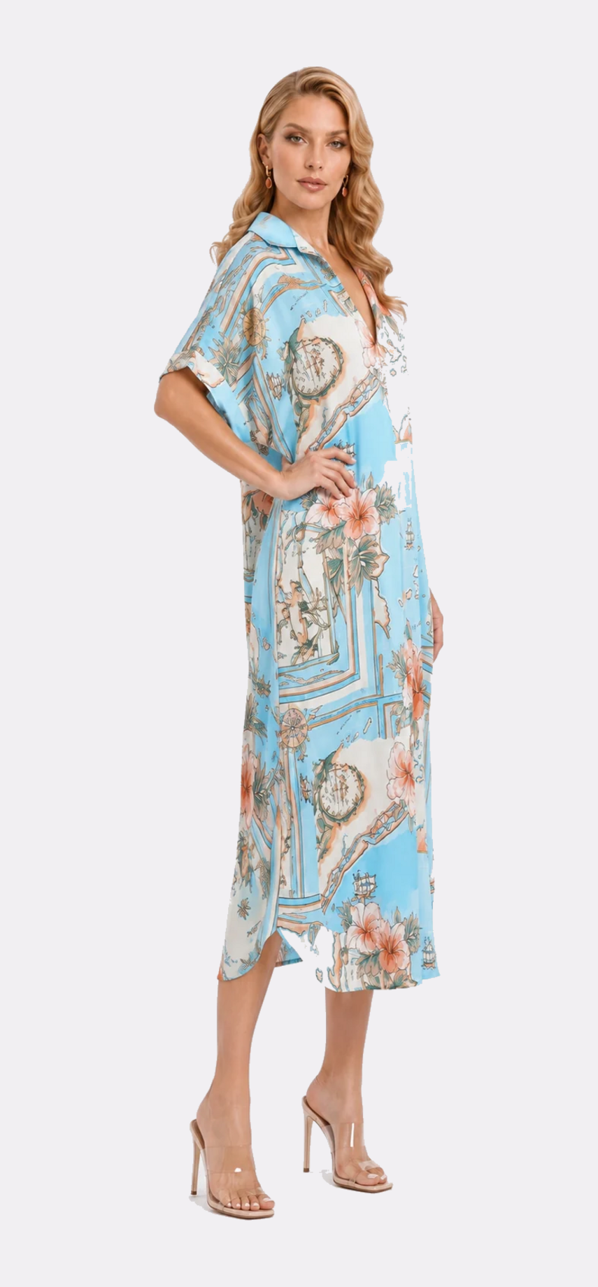 Les Îles Caraïbes Sophie Dress with Pockets