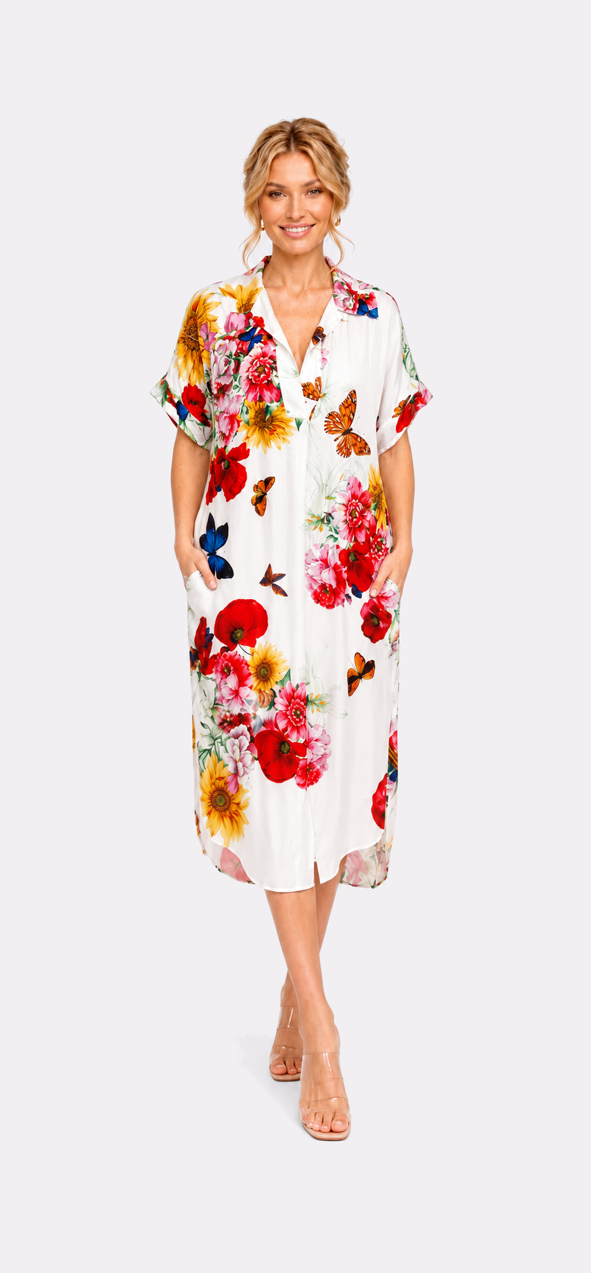 Bouquet Sophie Dress with Pockets
