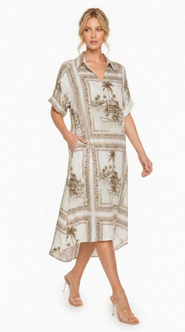 Bungalow  Golden Sophie Dress
