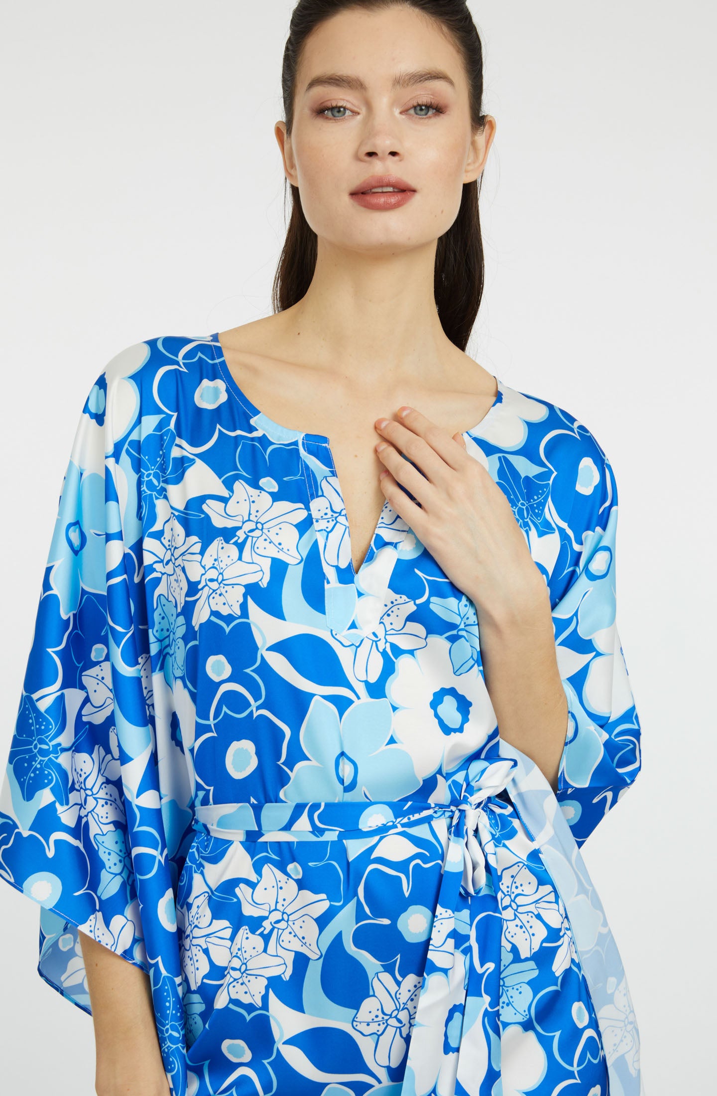 Blue Crush Short Caftan