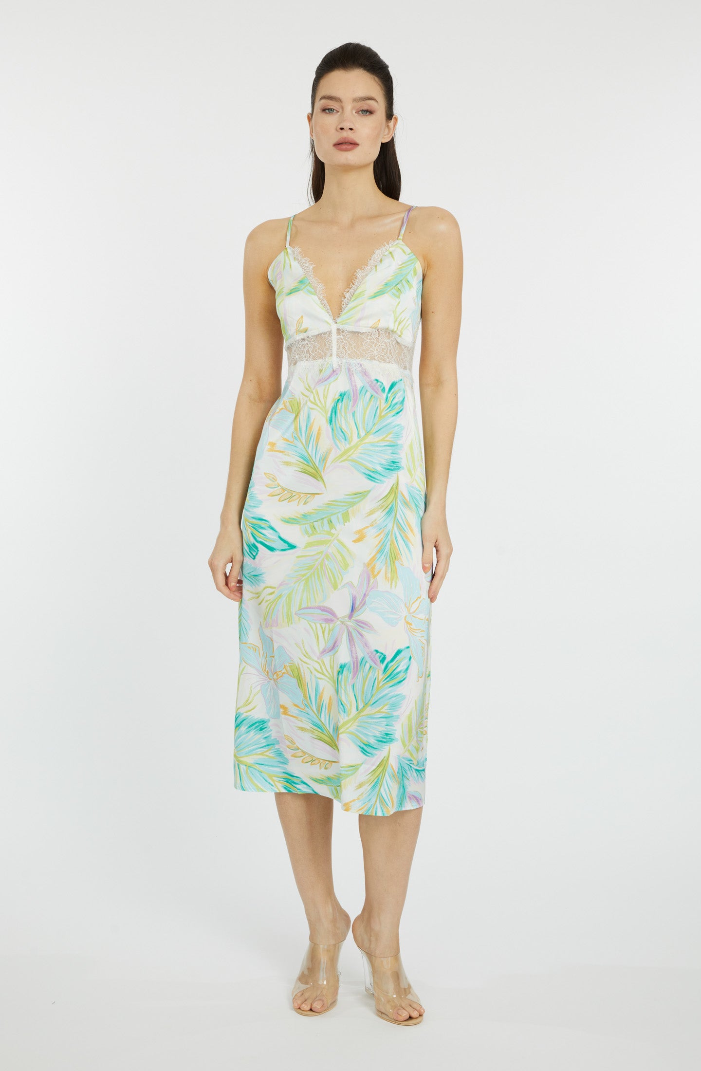 Bahamas Green Lace Dress